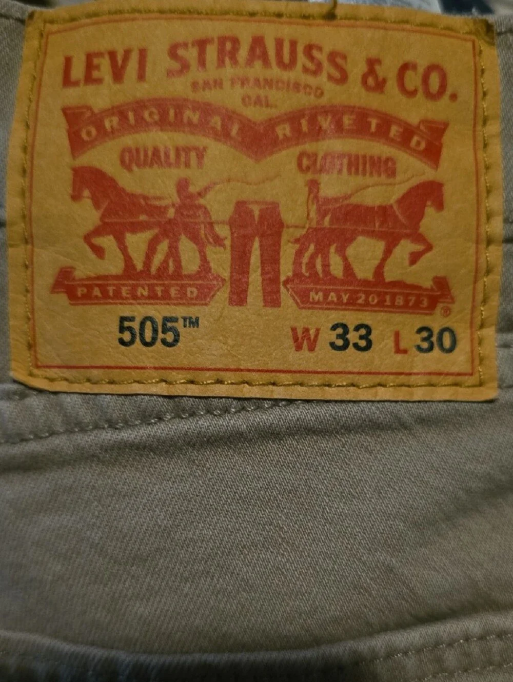 Levi's Men's Straight Jeans - Taupe Brown